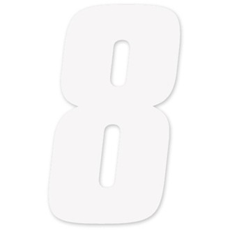 FX 2015 NUMBERS FACTORY 6" WHITE 8