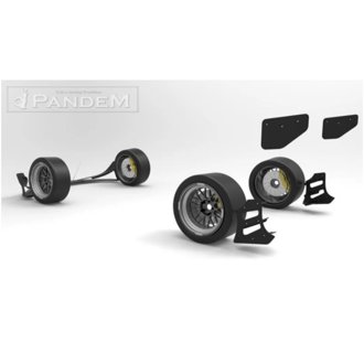 2012+ Scion FR-S Pandem Wide Body V3.5 Rear Canards