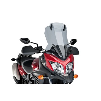 Touring Windshield With Visor Smoke