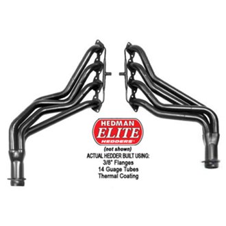 H.D. SILVER E.O. HEADERS, 1967-91 GM 2WD/4WD TRUCKS, SUVS; 396-502 WITH A.I.R.