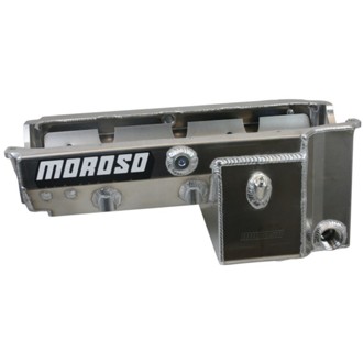 Pre-85 Chevrolet Small Block/Dart (w/-16An External Pick Up) Wet Sump 8qt 8.25in Alum Oil Pan
