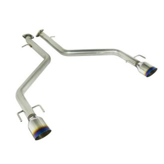 2021+ Lexus IS350 Axle Back Exhaust w/Burnt Single Wall Tip
