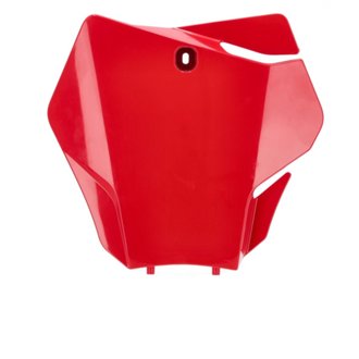 21-23 GasGas MC125/250F/450F/ EX300/250F/350F/450F Front Number Plate - Red