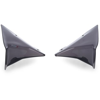 Extended Front Deflectors Dark Smoke