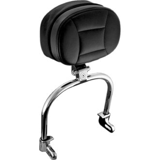 Driver Backrest Most Softail Models Chrome