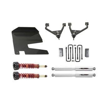 4 INCH LIFT KIT | FRONT AND REAR TRAIL PERFORMANCE COILOVERS/SHOCKS
