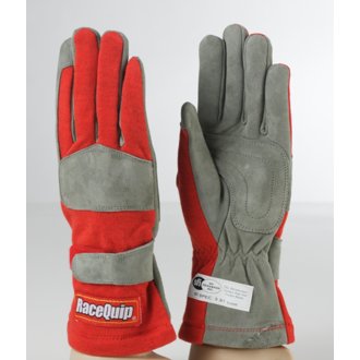 Red 1-Layer SFI-1 Glove - Small