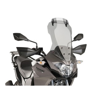 Touring Windshield With Visor Smoke