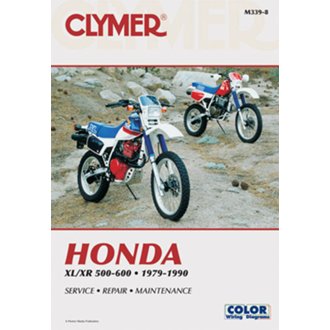 MANUAL HONDA XL/XR500-650 SERIES