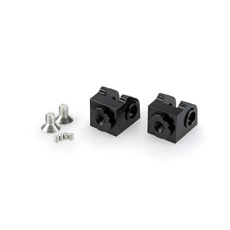 Adaptor Adjustable Rider Footpeg Black