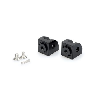 Adaptor Adjustable Rider Footpeg Black