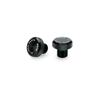 Mirror Hole Screw Plug Black
