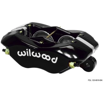 Wilwood Caliper-Forged Dynalite-Red 1.75in Pistons .81in Disc