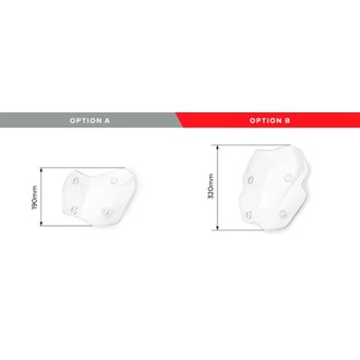 Touring Plus Windshield With Visor Smoke