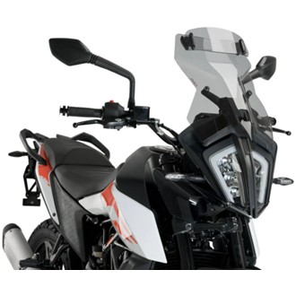 Touring Windshield With Visor Smoke