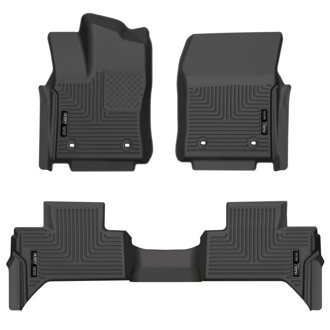 2022 Toyota Tundra WeatherBeater Ext. Cab DC Front & 2nd Seat Floor Liner - Blk