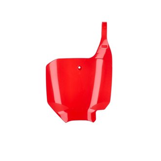 07+ Honda CRF150 Front Number Plate - 00 CR Red