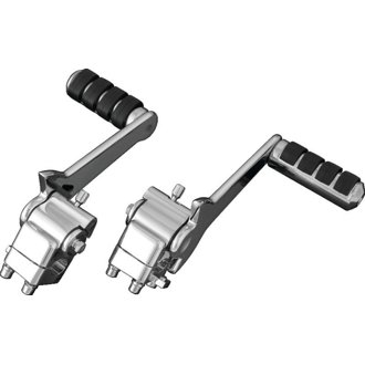 Adjustable Passenger Pegs 07-09 Chrome