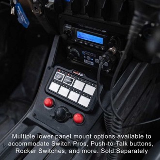 Polaris RZR Pro XP/Turbo R/Pro R Comm Kit w/ BT 2-Way STX Remote Head/ M1 VHF Bus Band