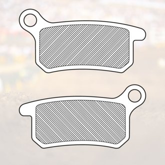 21 Gas Gas MC65/91+ Husqvarna/ 04+ KTM 65-610 SX Front/ Rear Works Brake Pads