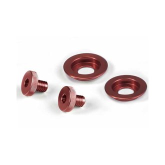 Colored Visor Screw Kits Red