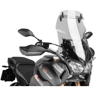 Touring Windshield With Visor Smoke