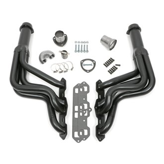Uncoated Long-Tube EO Headers for 68-77 Oldsmobile 442, Cutlass, F85 w/Olds 350