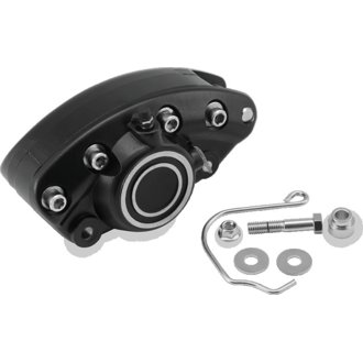 Bikers Choice 73-84 FL Black Front Banana Caliper Replaces H-D 44006-80