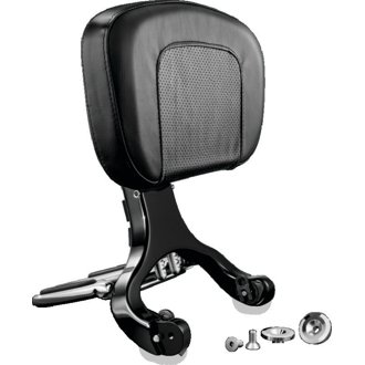 Multi-Purpose Backrest Black & Chrome