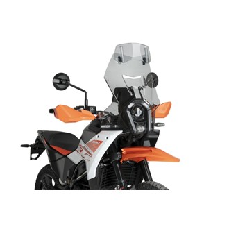 Touring Windshield With Visor Clear