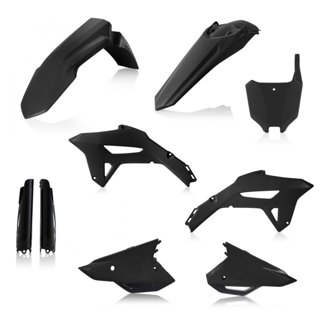 22+ Honda CRF250R/21-24 CRF450R Full Plastic Kit - Black
