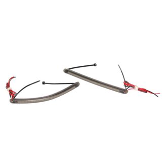 Letric Lighting Forktube Turn Signal Strips Unv Amber