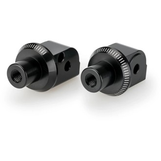 Adaptor Passenger Footpeg Black