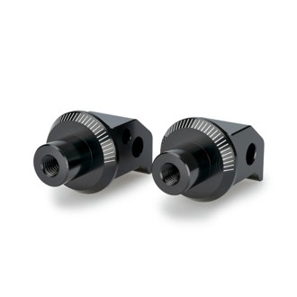 Adaptor Passenger Footpeg Black