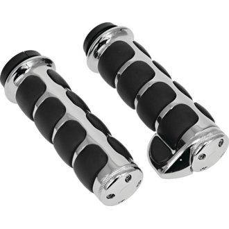 Iso Grips With Throttle Boss Throttle-By-Wire Chrome