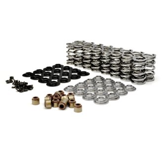 GM LS Dual Valve Spring Kit w/ Chromemoly Steel Retainers - 0.660in Max Lift
