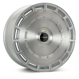 HF-9 22x9.5 - 6x135 - ET20 - Deep - 87.1 - Silver Brushed Wheel
