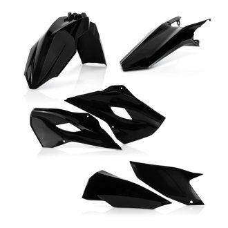 14-16 Husqvarna FC250-450/ TC125/ TC250 Plastic Kit - Black