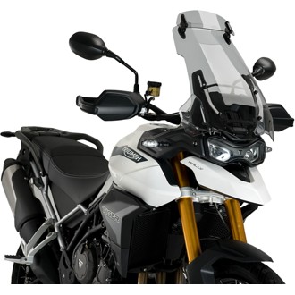Multi-Adjustable Visor Fixed With Screws Smoke