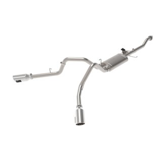 Gemini XV 3 IN 304 Stainless Steel Cat-Back Exhaust System w/ Cut-Out Polished