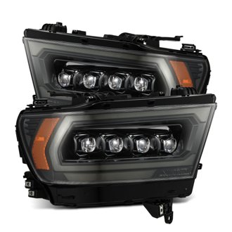 19-23 Dodge Ram 1500 (No Clsc/Ltd/TRX) NOVA-Series LED Proj HL Alpha-Black (Converter Req