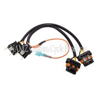 04-23 V-Twin FLTR OEM LED Headlamp Adaptor Daymaker Harness (HD 69200533