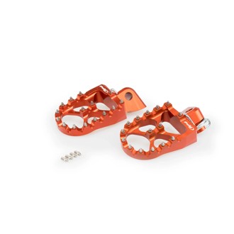 Footpegs Off-Road Orange