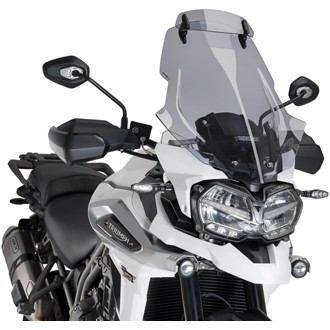 Touring Windshield With Visor Smoke