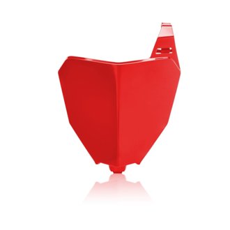 19-22 Honda CRF250R/ CRF250RX/ CRF450R/ CRF450R-S/ CRF450RX Front Number Plate - 00 CR Red