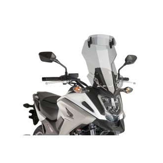 Touring Windshield With Visor Smoke