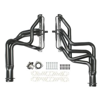Silver Long-Tube EO Headers For '64-77 Chevelle 283-400 w/A.I.R.