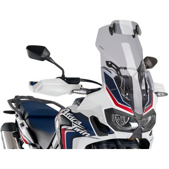 Touring Windshield With Visor Smoke