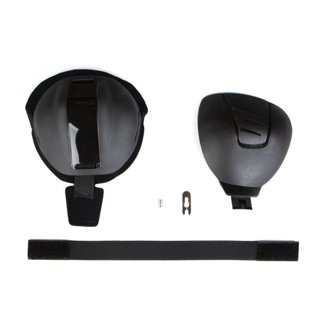Evs Axis Patella Cup Replacement(Strap/Liner/Right Cup/Hardware) Black - Small/Medium
