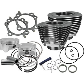 07-17 BT 107in Bolt-In Big Bore Kit - Wrinkle Black